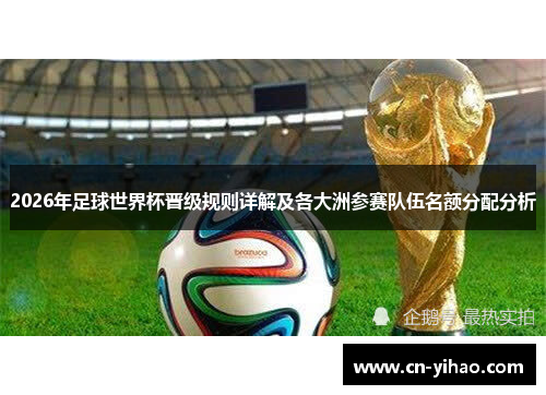 2026年足球世界杯晋级规则详解及各大洲参赛队伍名额分配分析